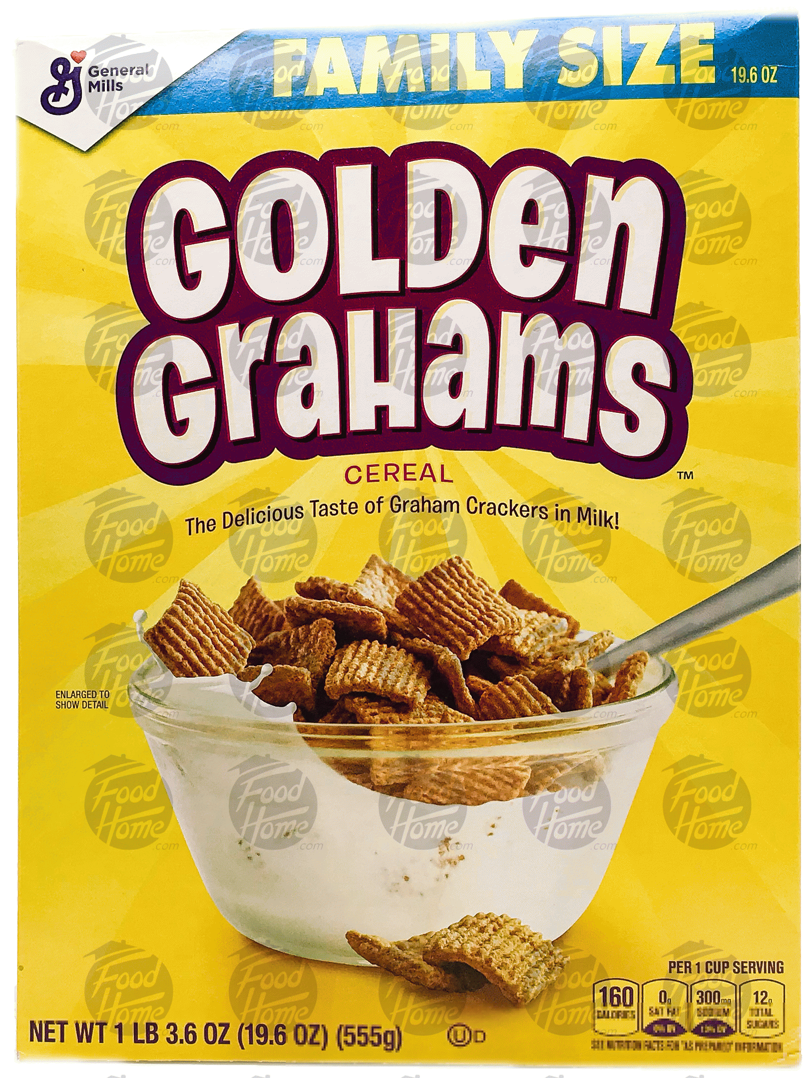 General Mills Golden Grahams graham cracker breakfast cereal Full-Size Picture